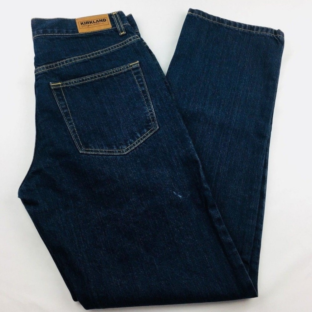 Kirkland Signature Men's Jeans Dark Wash (F2)